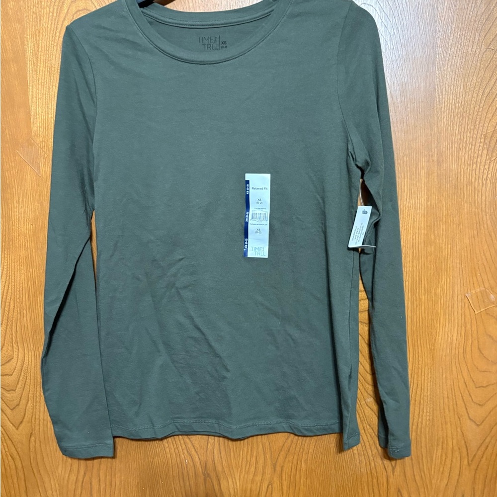 Forest Green Long Sleeve Tee